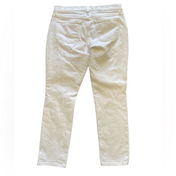 J.Crew Point Sur Slim Distressed White Boyfriend Jeans - 29 - Picture 2 of 10